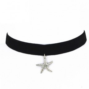 Чокер с морской звездой / Choker necklace with sea star
